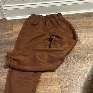 i am selling brown sweatpants